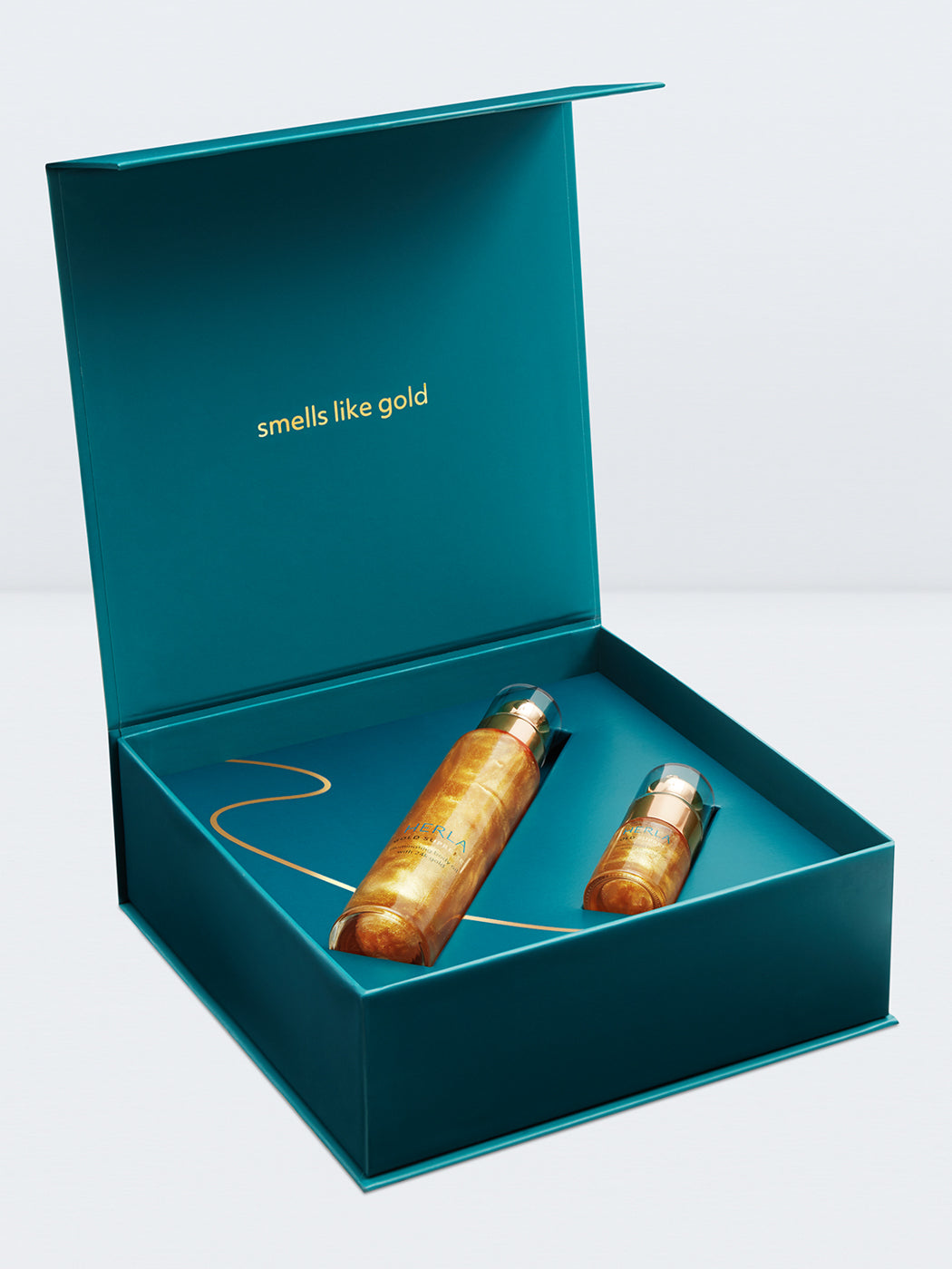 limited edition 24k gold illuminating body oil gift set