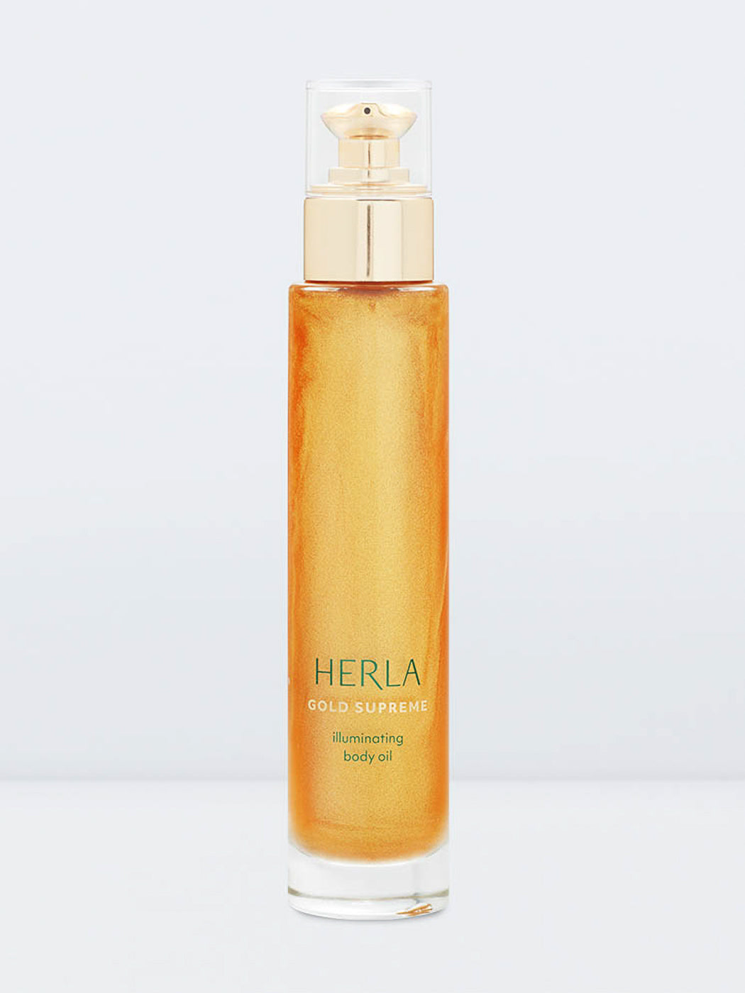 illuminating body oil with 24k gold